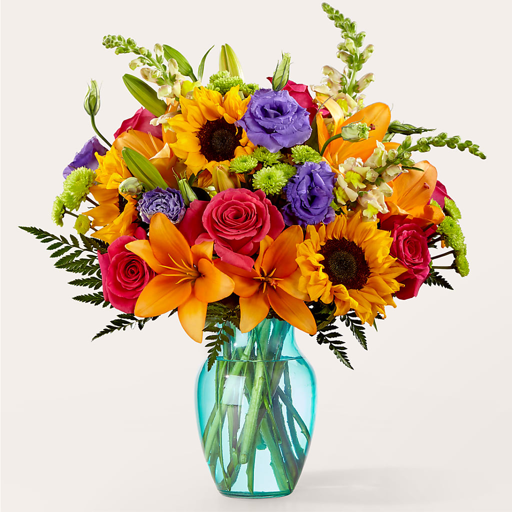 Double Rainbow Bouquet – Flowers On The Vine - Parma, Parma OH