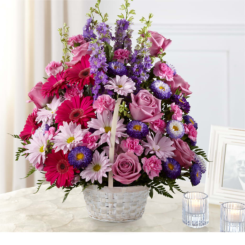 Pastel Peace Basket – Flowers On The Vine - Parma, Parma OH