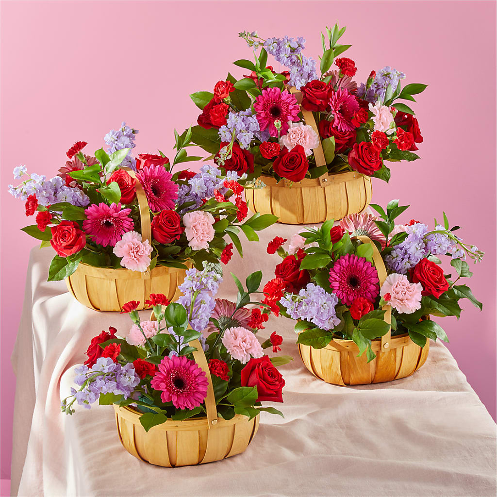 Pink Picnic Basket – Flowers On The Vine - Parma, Parma OH