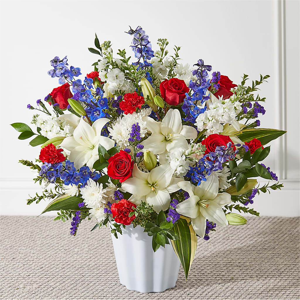 Consoled Floor Basket – Flowers On The Vine - Parma, Parma OH