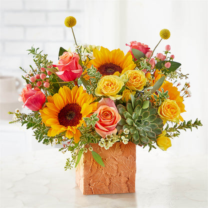 Sunflower Season Bouquet –  Flowers On The Vine - Parma, Parma OH